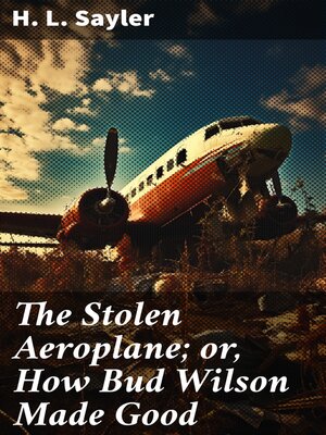 cover image of The Stolen Aeroplane; or, How Bud Wilson Made Good